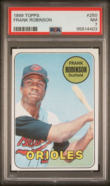 1969 Topps Frank Robinson #250 PSA 7