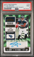 2023 Contenders Tyjae Spears Opening Kickoff Ticket #137 PSA 9