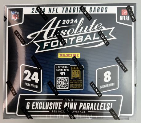 2024 Panini Absolute NFL Football 24pk. Retail Display Box