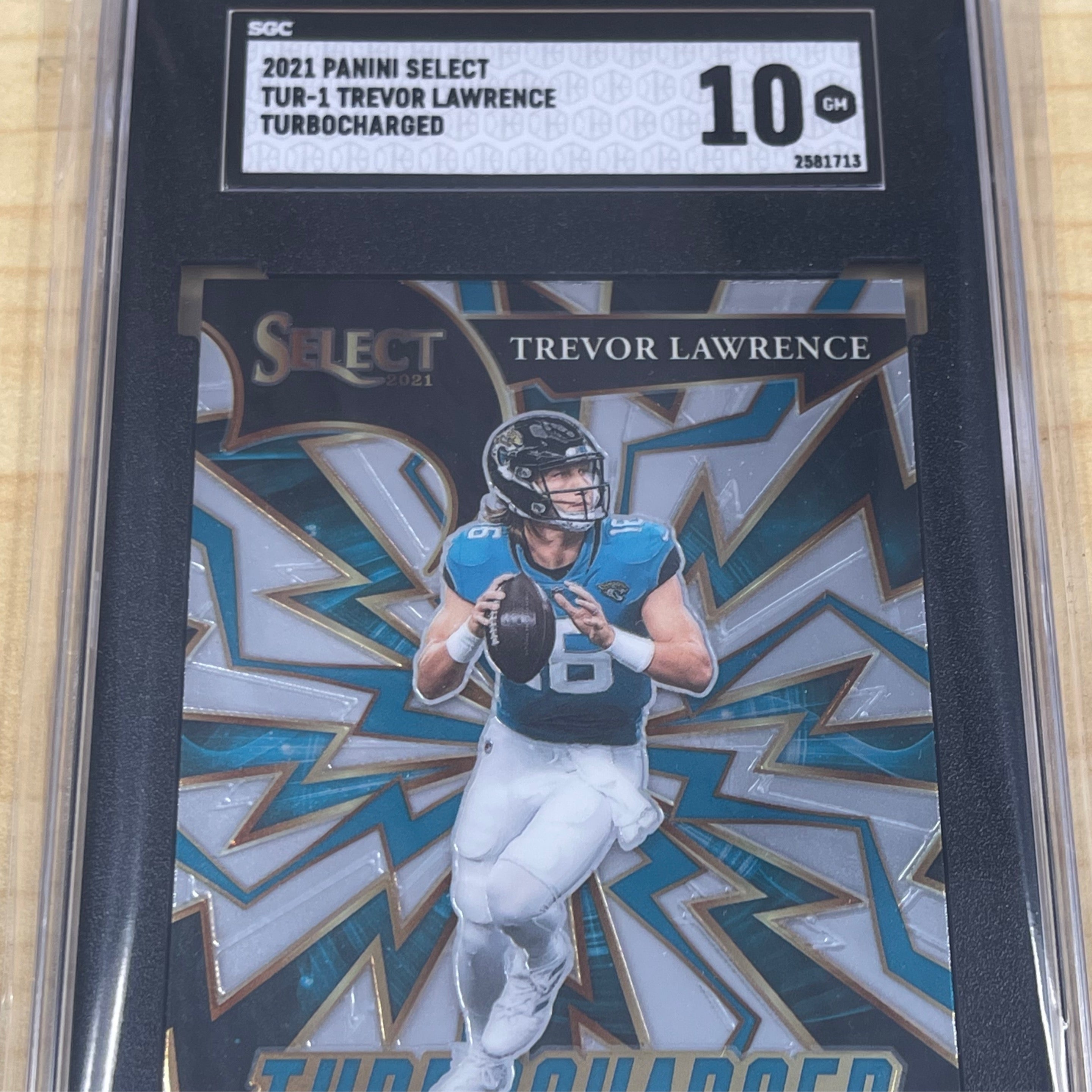 2021 Panini Select Trevor Lawrence TUR-1 Turbocharged SGC 10