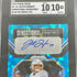 2022 Prizm Blue Cracked Ice Justin Herbert Sensational Signatures 1/25 SGC 10/10