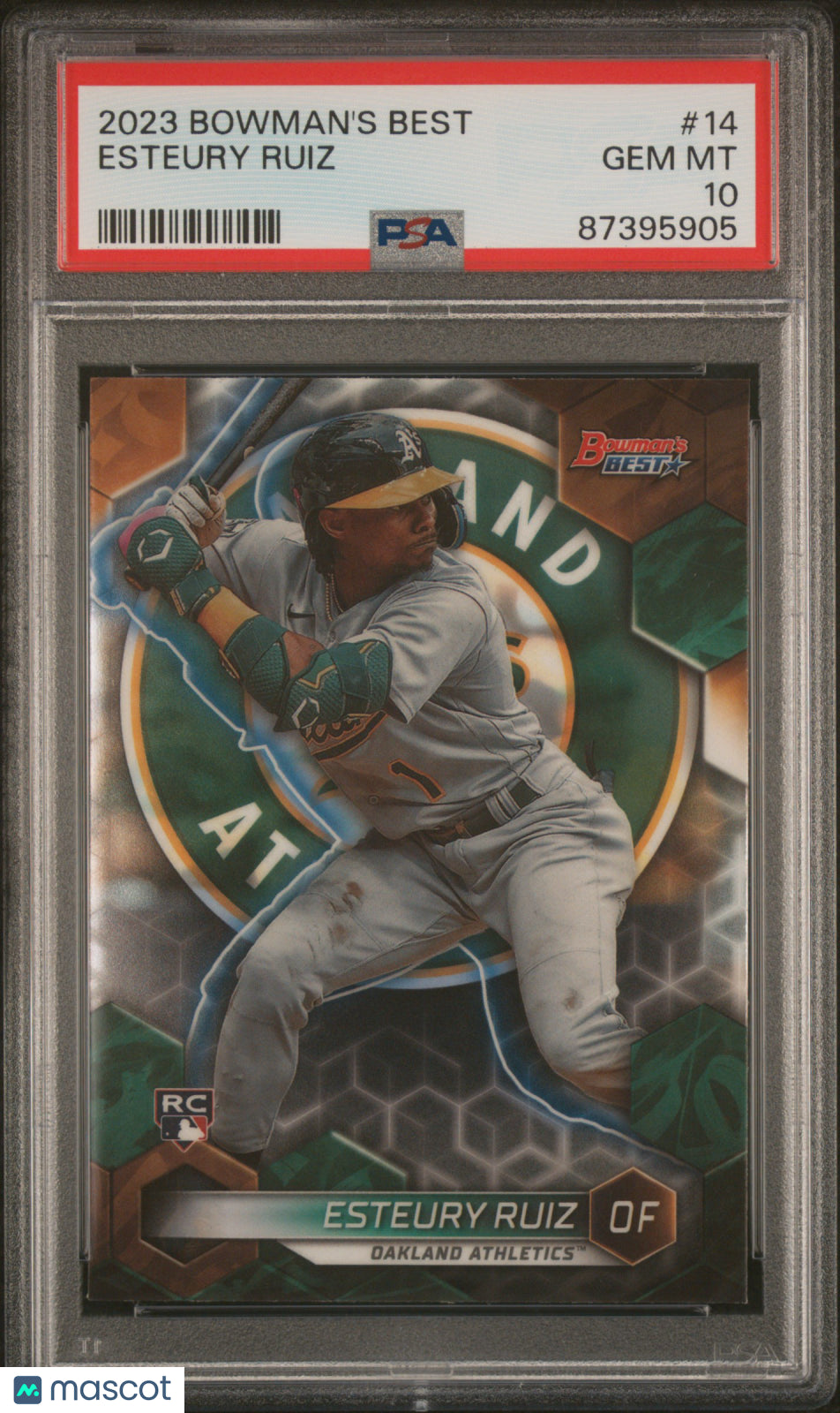 2023 Bowman's Best Esteury Ruiz #14 PSA 10