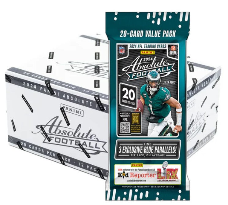 2024 Absolute Football Cello Fat Pack Box