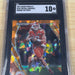 2021 Panini Prizm Trevor Lawrence Draft Picks #106 Orange Ice Prizm SGC 10