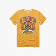 Denver Nuggets Crest T-shirt - Gold / M
