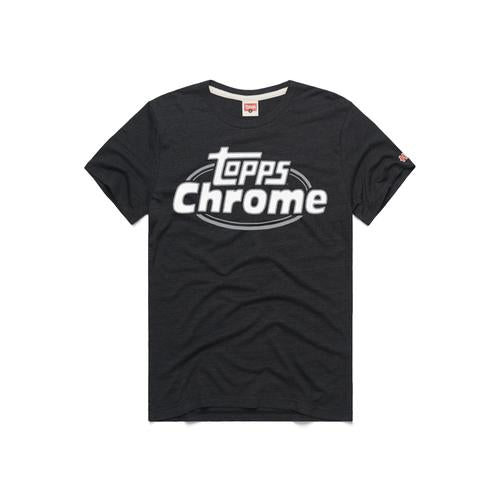 Homage Topps Chrome Black Tee Shirt