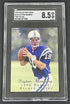 1998 Collectors Edge Peyton Manning 1st Place Rookie Card RC SGC 8.5 #135