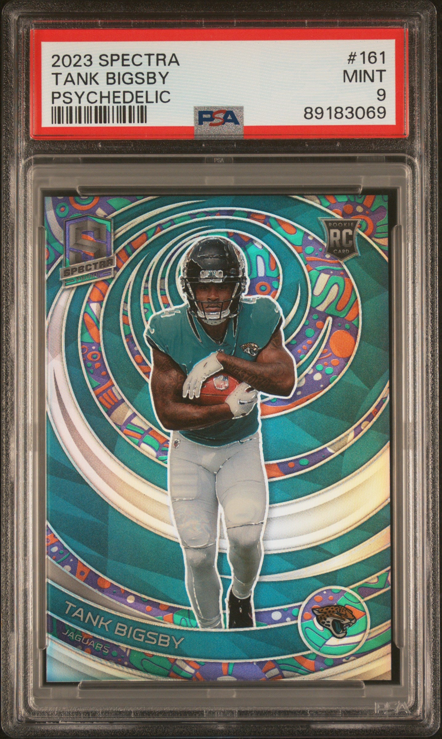 2023 Panini Spectra /5 SSP Tank Bigsby #161 PSA 9