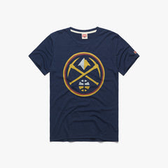 Denver Nuggets Logo T-shirt - Navy / L