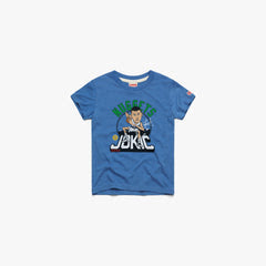 Youth Nuggets Nikola Jokic Signature City Edition 2024 T-shirt - Royal Blue / Y3
