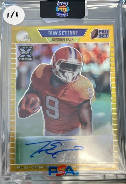 2021 Leaf Travis Etienne Pro Set 1/1