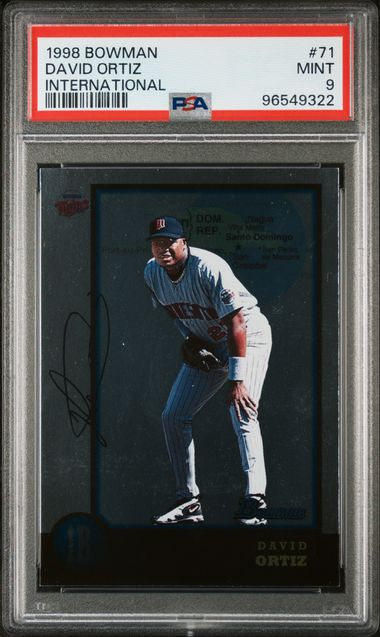 1998 Bowman David Ortiz International #71 PSA 9