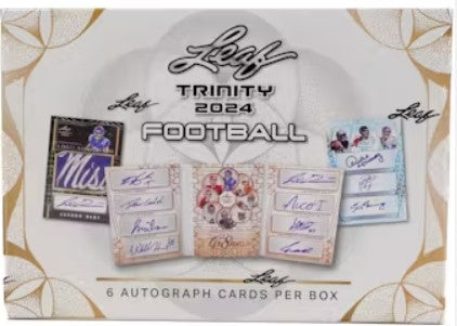 2024 Leaf Trinity Football Hobby Box