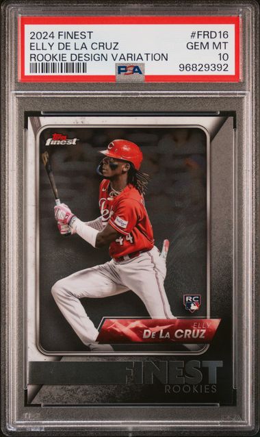 2024 Finest Elly de la Cruz Rookie Design Variation #FRD16 PSA 10