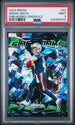 2024 Panini Prizm Drake Maye Fireworks Green Ice PSA 9