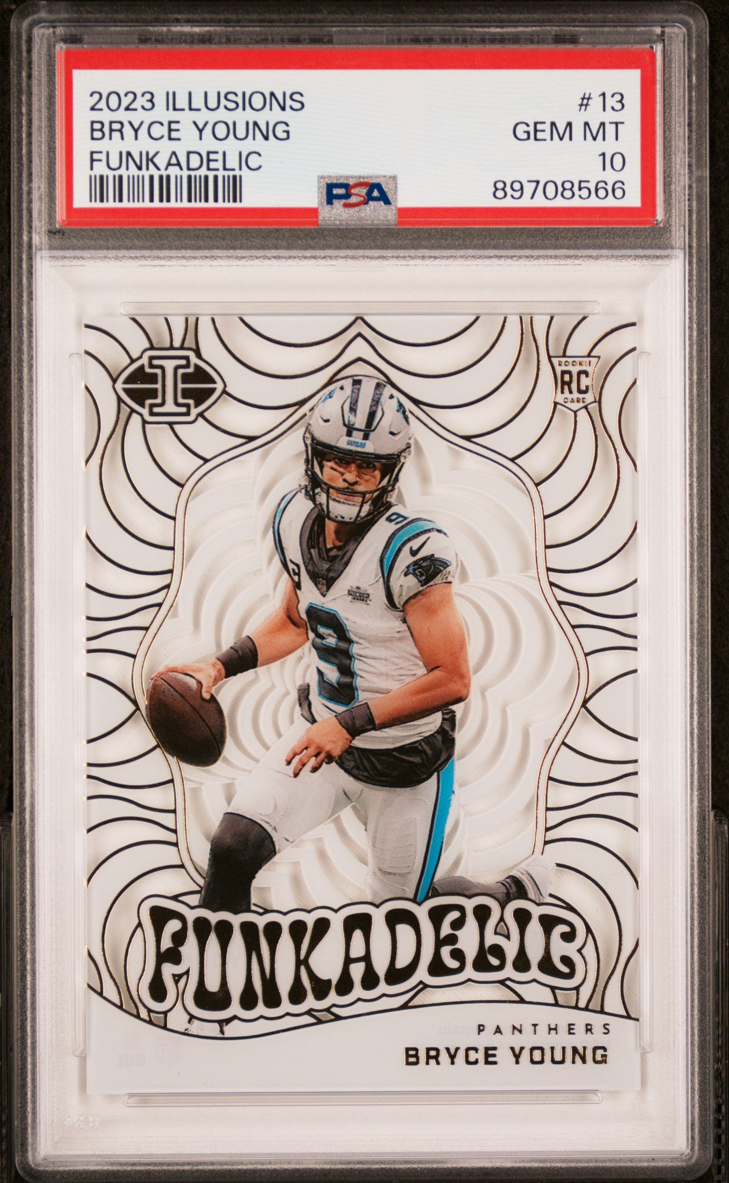2023 Panini Illusions Funkadelic Bryce Young #13 PSA 10