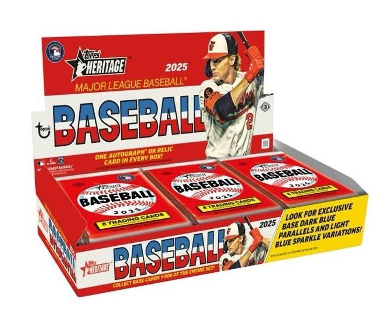 2025 Topps Heritage MLB Hobby Box