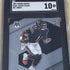 2021 Panini Mosaic Justin Fields #242 NFL Debut SGC 10