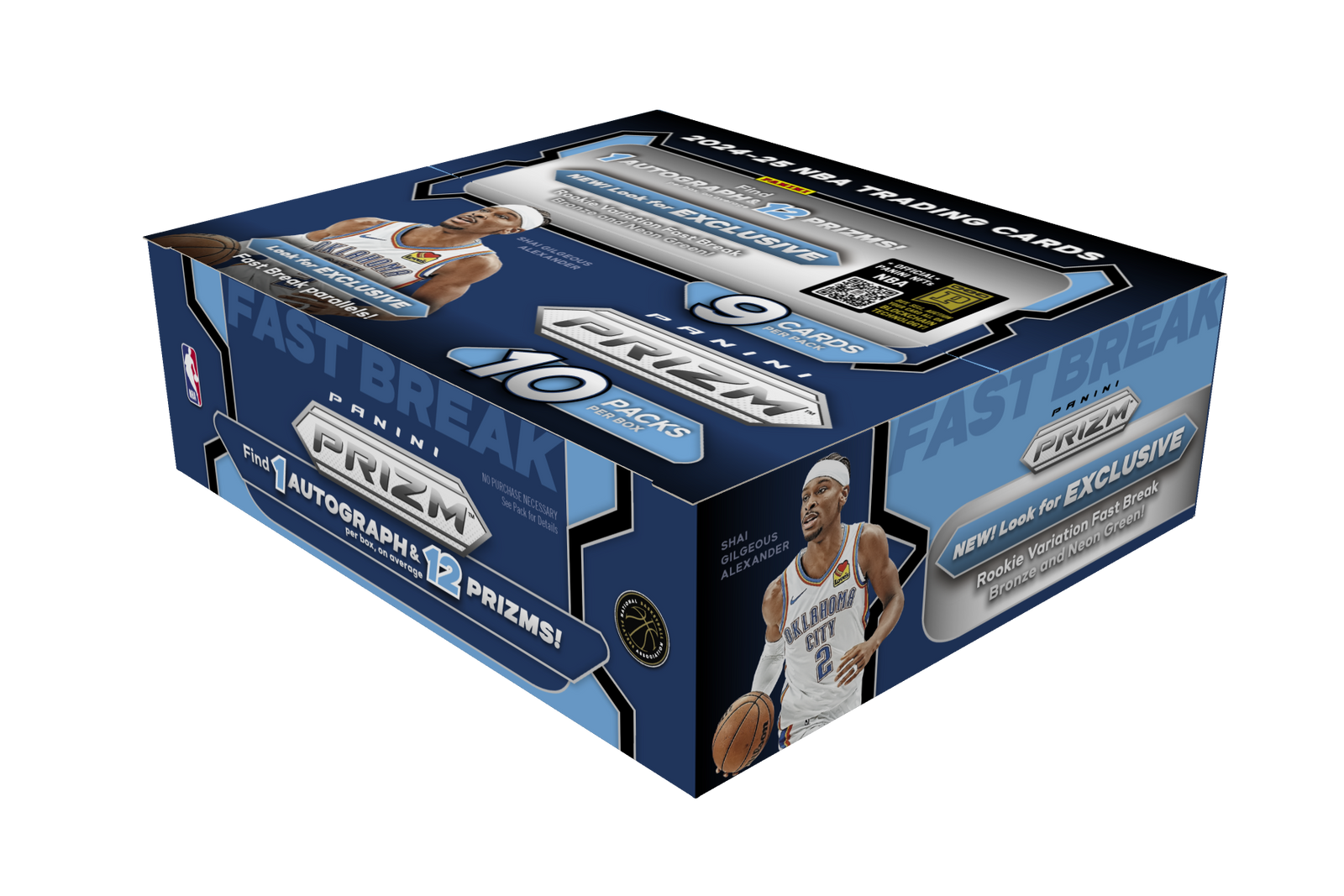 2024-25 Panini Prizm (Fast Break) NBA Hobby Box