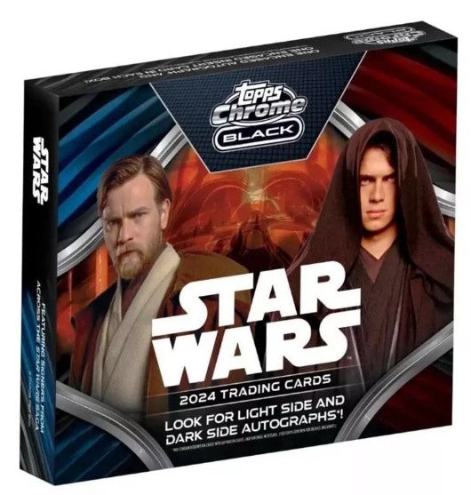2024 Star Wars Topps Chrome Black Hobby Box