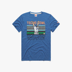Tecmo Bowl Broncos John Elway T-shirt - Royal Blue / S