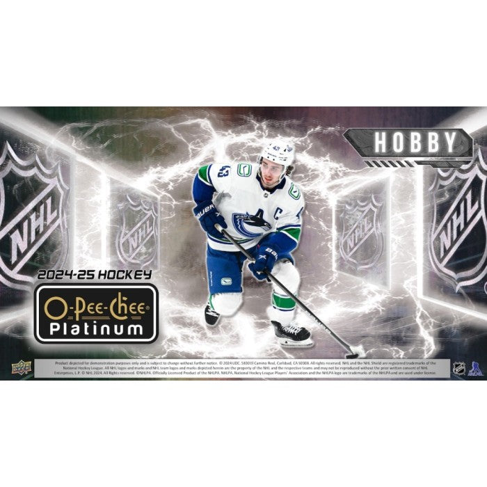 2024-25 Upper Deck O-Pee-Chee Platinum Hockey Hobby Box (Pricing in Store Only)