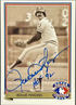1992 Rollie Fingers UD Heroes Of Baseball Card Autograph HOF 92
