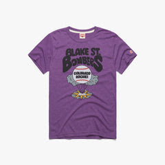 Colorado Rockies Blake St. Bombers T-shirt - Royal Purple / M