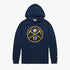 Denver Nuggets Logo Lightweight Hoodie - Navy / XL