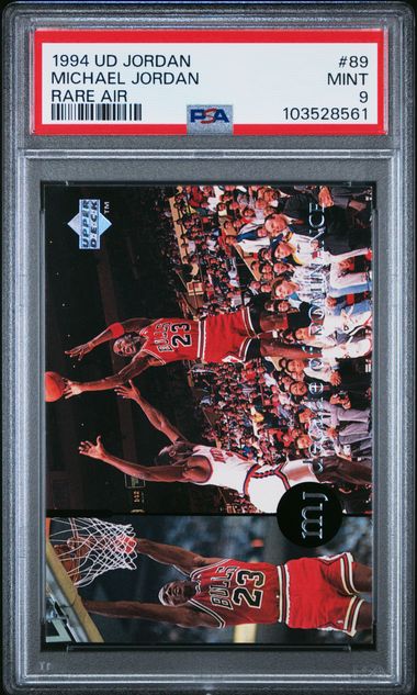 1994 Upper Deck Michael Jordan Rare Air #89 PSA 9