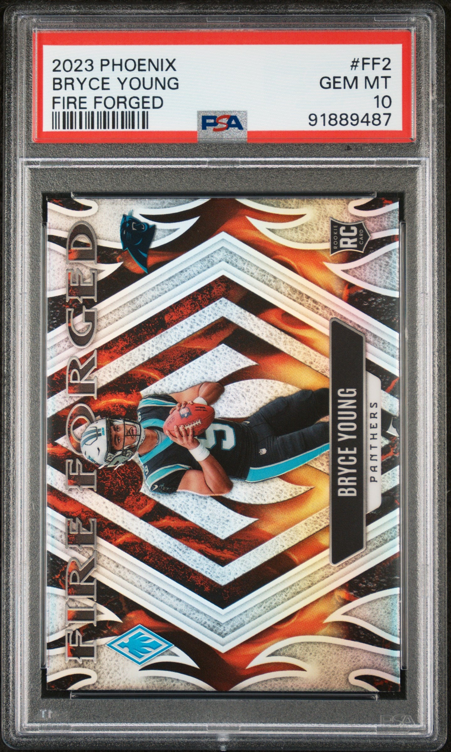 2023 Phoenix Bryce Young Fire Forged FF2 PSA 10