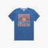 Denver Broncos Mountains T-shirt - Royal Blue / 3XL