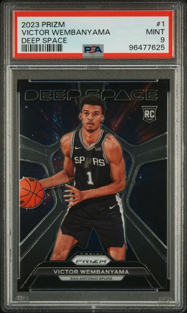 2023 Prizm Victor Wembanyama Deep Space #1 PSA 9