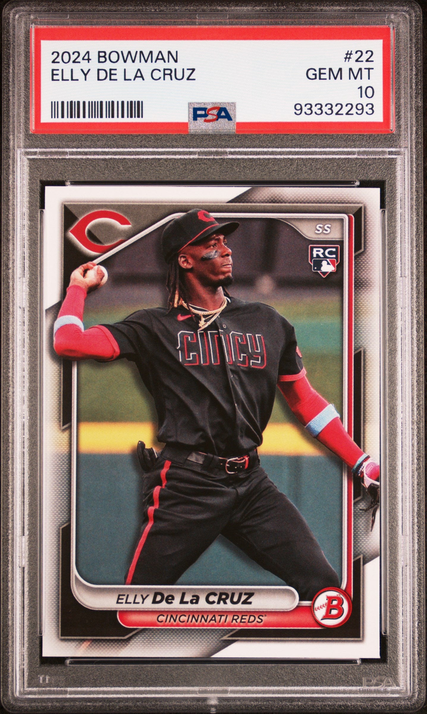 2024 Bowman Elly De La Cruz #22 PSA 10