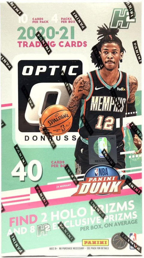 2020-21 Panini Donruss Optic Basketball H2 Hobby Box