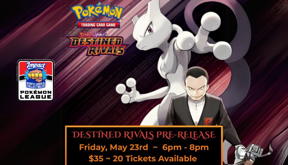 Pokemon TCG - Destined Rivals Pre-Release