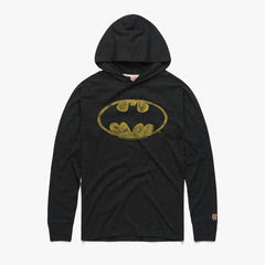 Batman Logo Lightweight Hoodie - Charcoal / L