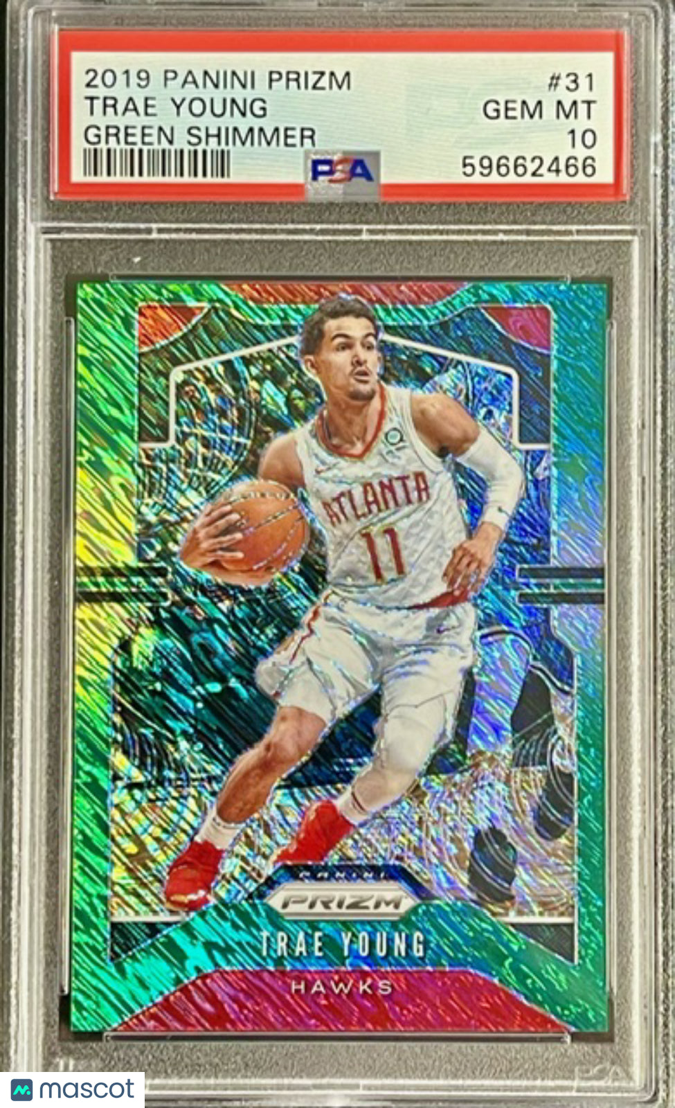2019 Panini Prizm Trae Young #31 PSA 10