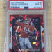2021 Panini Prizm Trevor Lawrence Draft Picks #181 Red Ice All Americans PSA 10