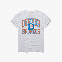 Denver Broncos Arch T-shirt - Ash / 3XL