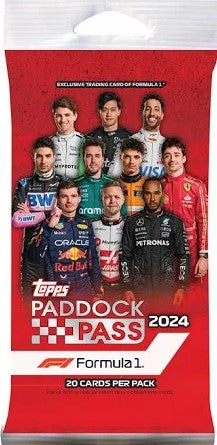 2024 Topps Paddock Pass Formula 1 Fat Pack