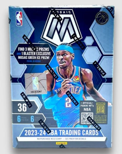 2023-24 Panini Mosaic Basketball Hobby Blaster Box