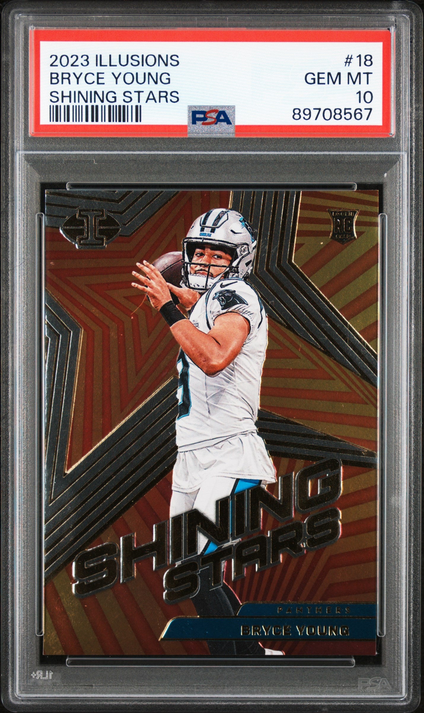 2023 Bryce Young Illusions Shining Stars #18 PSA 10
