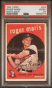1959 Topps White Back Roger Maris #202 PSA 2.5