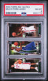 2003 Topps Rookie Matrix Lebron James Ford Milicic PSA 8