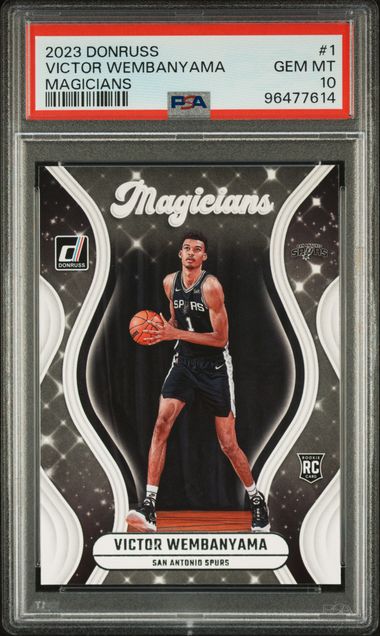 2023 Donruss Victor Wembanyama Magicians #1 PSA 10