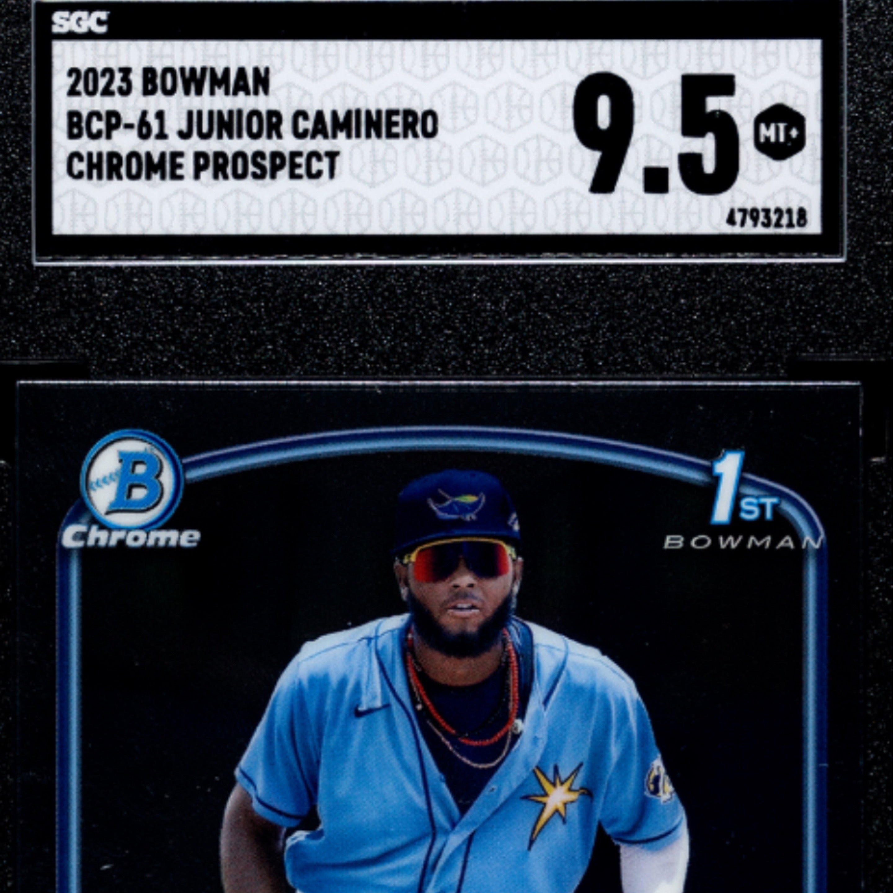 2023 Bowman Junior Caminero #BCP-61 Rookie SGC 9.5