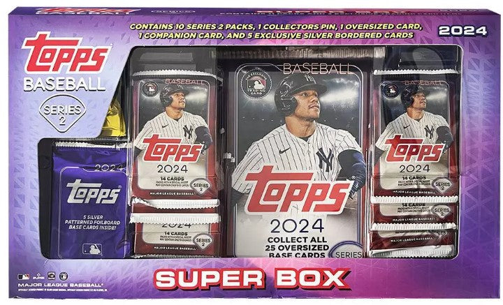 2024 Topps MLB Series 2 Baseball Super Box