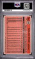 1981 TOPPS 240 NOLAN RYAN PSA 8 - back