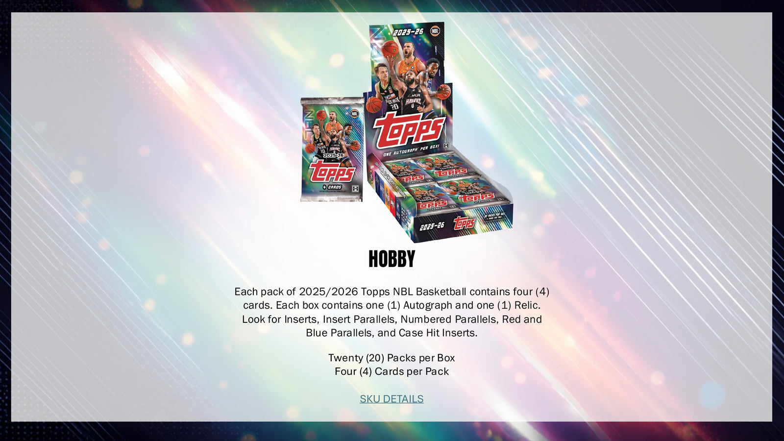 2025-26 Australian Basketball Flagship Hobby Box
